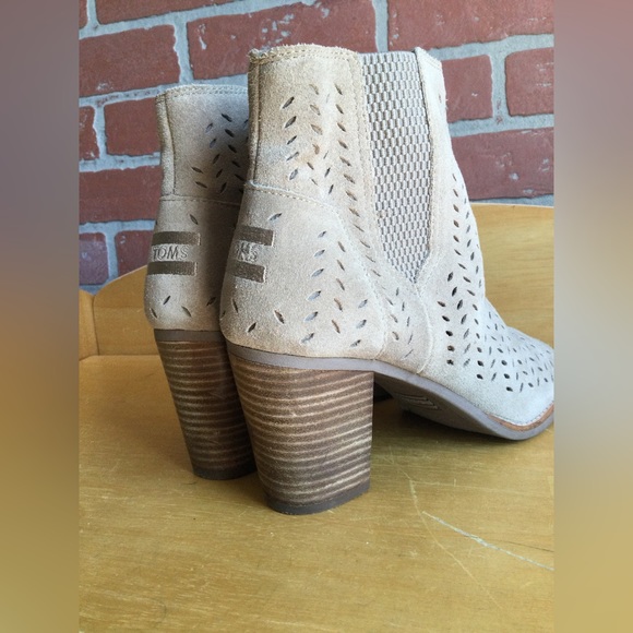 TOMS open toe heel booties - Picture 4 of 11